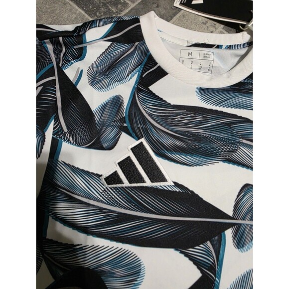 New Adidas Newcastle United 2024/25 Pre-Match Soccer Jersey Mens Size MED IZ3147 - Picture 4 of 7